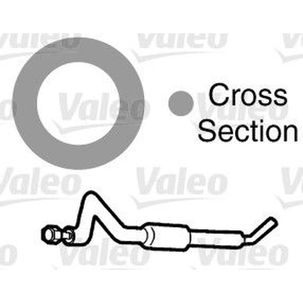 VALEO 509135 Dichtung, Kühlmittelrohrleitung