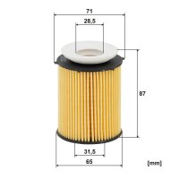 FILTRON OE 695 Ölfilter