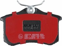 TRW GDB1330DTE Bremsbelagsatz, Scheibenbremse