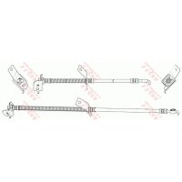 TRW PHD1150 Bremsschlauch