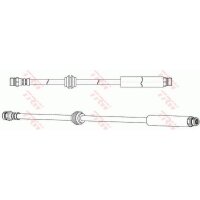 TRW PHA596 Bremsschlauch