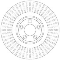 TRW DF6146S Bremsscheibe