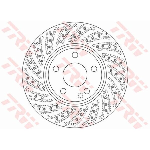 TRW DF6262S Bremsscheibe