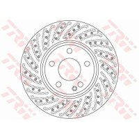 TRW DF6262S Bremsscheibe