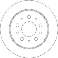 TRW DF4481S Bremsscheibe