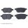 BLUE PRINT ADT342204 Bremsbelagsatz, Scheibenbremse