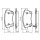 BOSCH 0 986 494 552 Bremsbelagsatz, Scheibenbremse