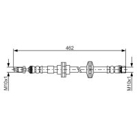 BOSCH 1 987 481 565 Bremsschlauch