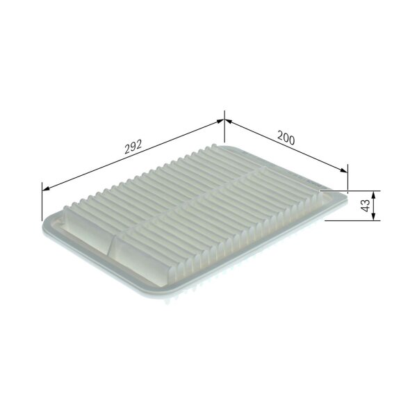 BOSCH F 026 400 218 Luftfilter
