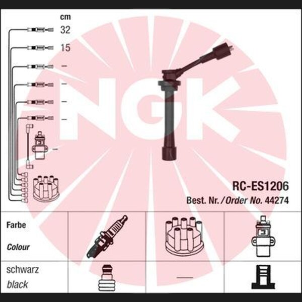 NGK 44274 Zündleitungssatz