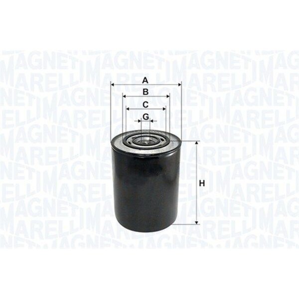 MAGNETI MARELLI 153071760101 Ölfilter