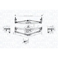 MAGNETI MARELLI 085570190010 Wischergestänge