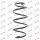 Fahrwerksfeder KYB RH2501 Vorderachse 363mm Spiralfeder - 1 Stück