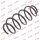 Fahrwerksfeder KYB RH2895 Vorderachse 393mm Schraubenfeder - 1 Stück