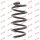 Fahrwerksfeder KYB RH6963 Hinterachse Spiralfeder - 1 Stück