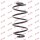Fahrwerksfeder KYB RX5418 Hinterachse Spiralfeder - 1 Stück