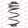 Spiralfeder KYB RX6766 Hinterachse K-Flex - 1 Stück