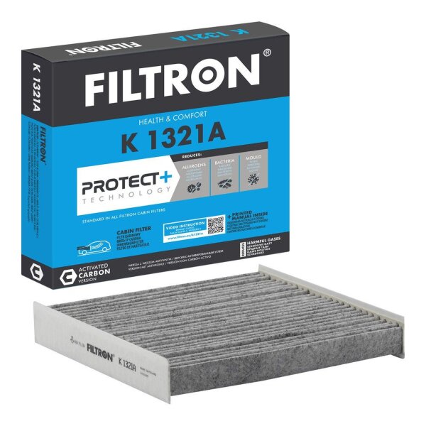 Innenraumfilter FILTRON K 1321A Aktivkohlefilter - 1 Stück