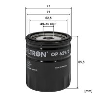 FILTRON OP 629/2 Ölfilter