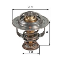 GATES TH48982G1 Thermostat, Kühlmittel