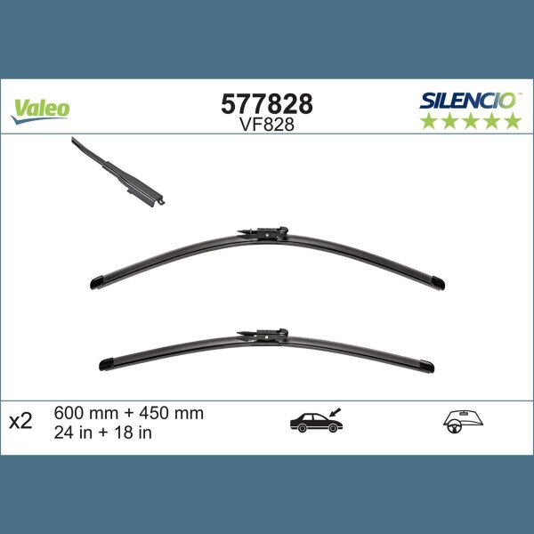 VALEO 577828 Wischblatt