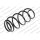 Spiralfeder Lesjöfors 4015669 Vorderachse - 1 Stück