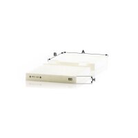 MANN-FILTER CU 19 004 Filter, Innenraumluft
