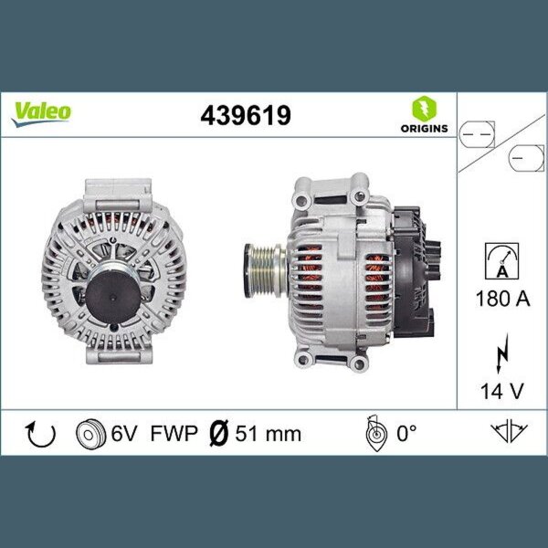 VALEO 439619 Generator