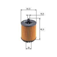 VALEO 586563 Ölfilter