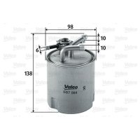 VALEO 587564 Kraftstofffilter