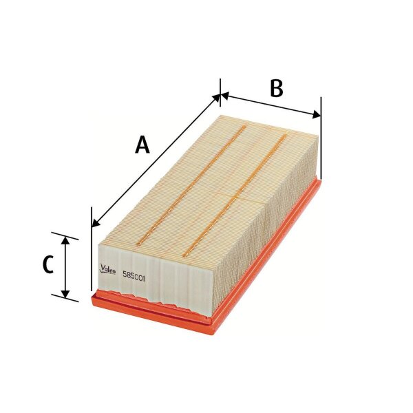 VALEO 585001 Luftfilter