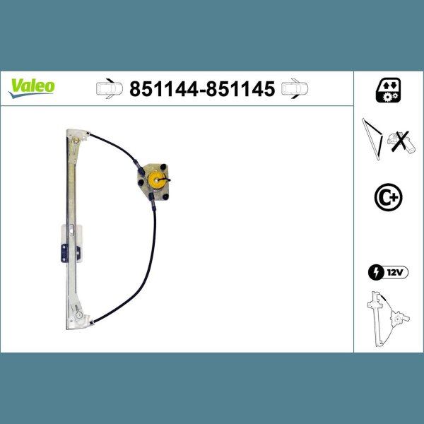 VALEO 851144 Fensterheber