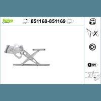 VALEO 851168 Fensterheber