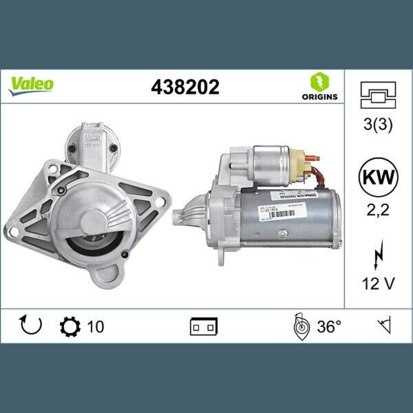 VALEO 438202 Starter