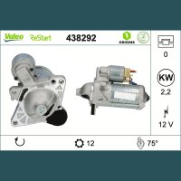VALEO 438292 Starter