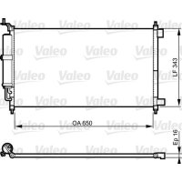 VALEO 814221 Kondensator, Klimaanlage