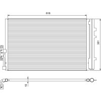 VALEO 814386 Kondensator, Klimaanlage