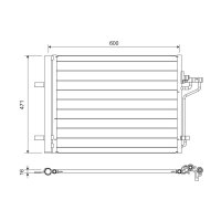 VALEO 814390 Kondensator, Klimaanlage