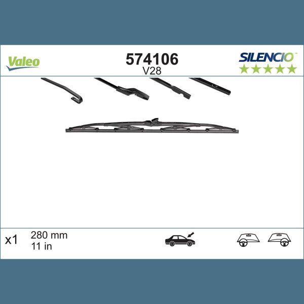 VALEO 574106 Wischblatt