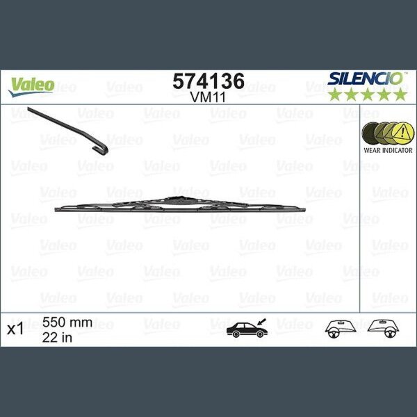 VALEO 574136 Wischblatt