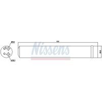 NISSENS 95519 Trockner, Klimaanlage