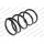 Spiralfeder Lesjöfors 4015674 Vorderachse - 1 Stück