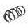 Spiralfeder Lesjöfors 4027631 Vorderachse Schraubenfeder - 1 Stück