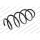Spiralfeder LESJÖFORS 4056882 Vorderachse Schraubenfeder - 1 Stück