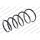 Spiralfeder Lesjöfors 4063524 Vorderachse - 1 Stück