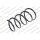 Spiralfeder Lesjöfors 4072981 Vorderachse - 1 Stück