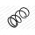 Spiralfeder Lesjöfors 4092537 Vorderachse - 1 Stück