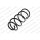 Spiralfeder Lesjöfors 4095835 Vorderachse - 1 Stück