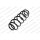 Spiralfeder Lesjöfors 4215604 Hinterachse - 1 Stück