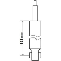 KYB 343836 Stoßdämpfer